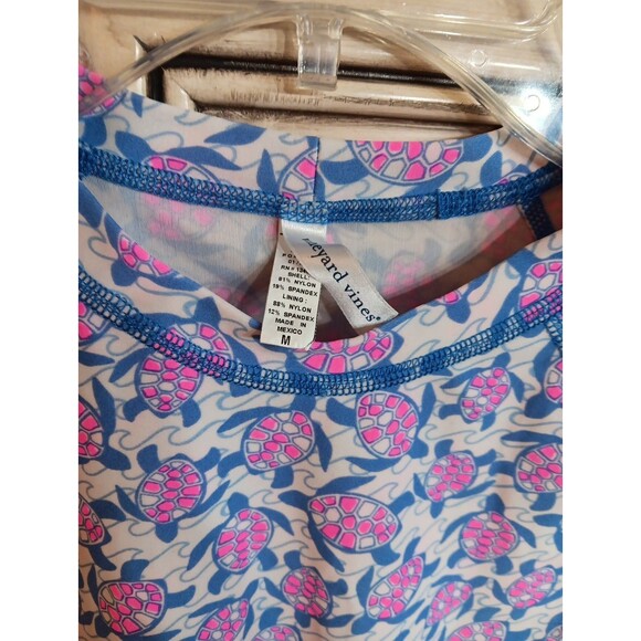 Vineyard Vines TURTLES Girls Swim Shirt - Size‎ M - Picture 5 of 6
